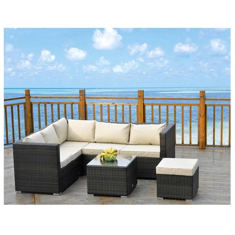 2022 modern leisure garden  4pcs sofa set