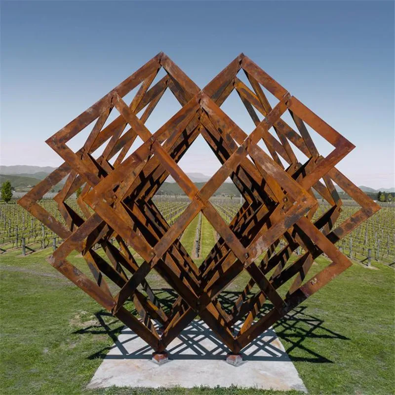 Стальная пластина Corten, стальной лист ASTM A588, стальная пластина, Подпорная Стена