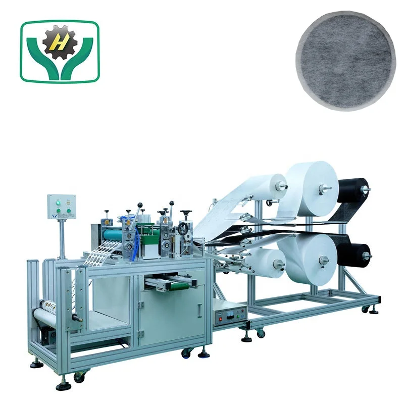 Colorful filter discs making machinery filtering producing line for industrial using