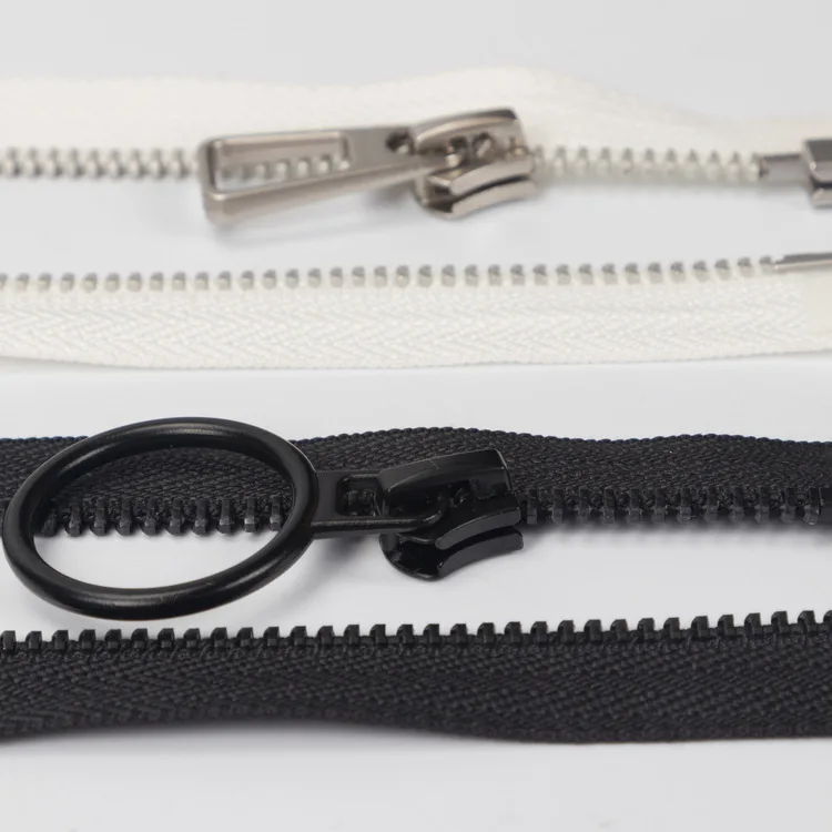 Custom Zipper Factory Wholesale Custom Auto Lock Nylon Metal Zipper 3# 5# 10# Close End Open For Shoes Zipper