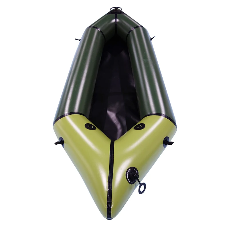 Outdoor Durable Wholesale Ultra Light Packraft  Fishing  Gear with TPU fabric