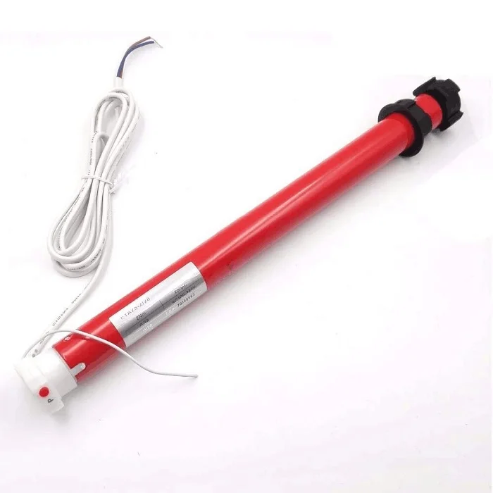 Top quality wired  AC 100-240V 25MM  tubular motor remote control work with NEO hub for motorized blinds