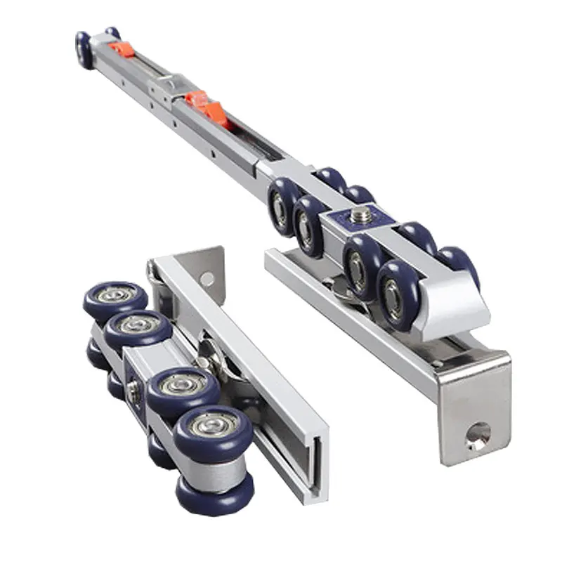 sliding door hardware kit Buffer Damper Set With Screws Pulley Bumper Hanging Wheels