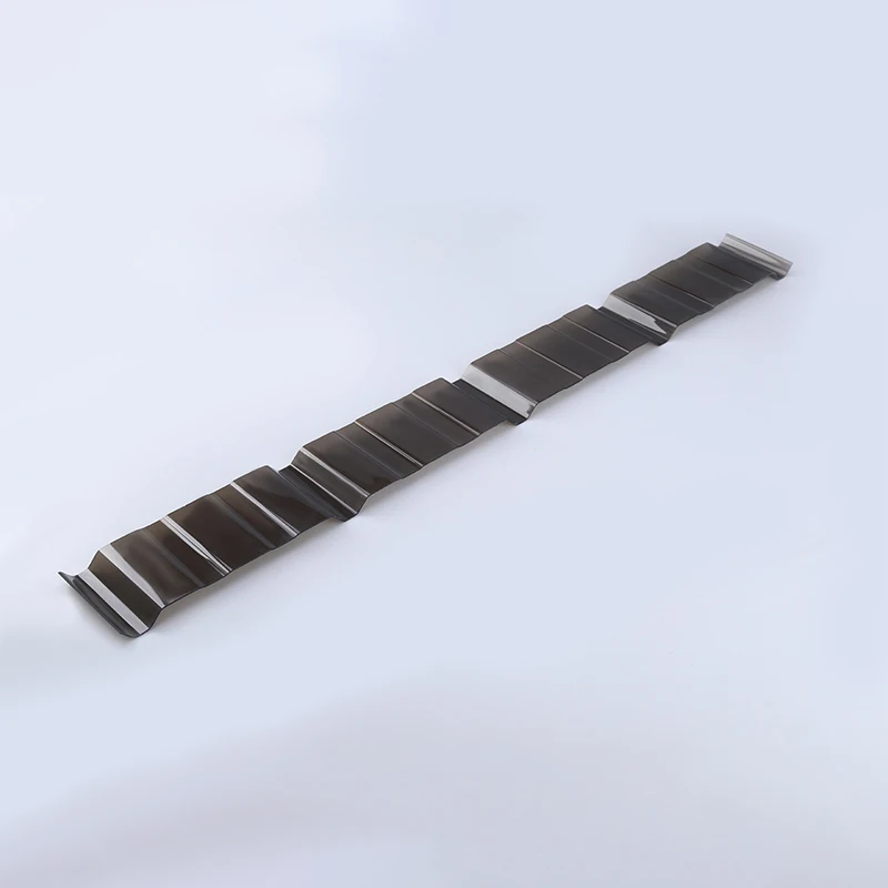Изогнутый Солнечный свет листы 4x8 плоская текстурированная lg волна 9 мм 25 оранжевый белый внутренний поликарбонатный лист