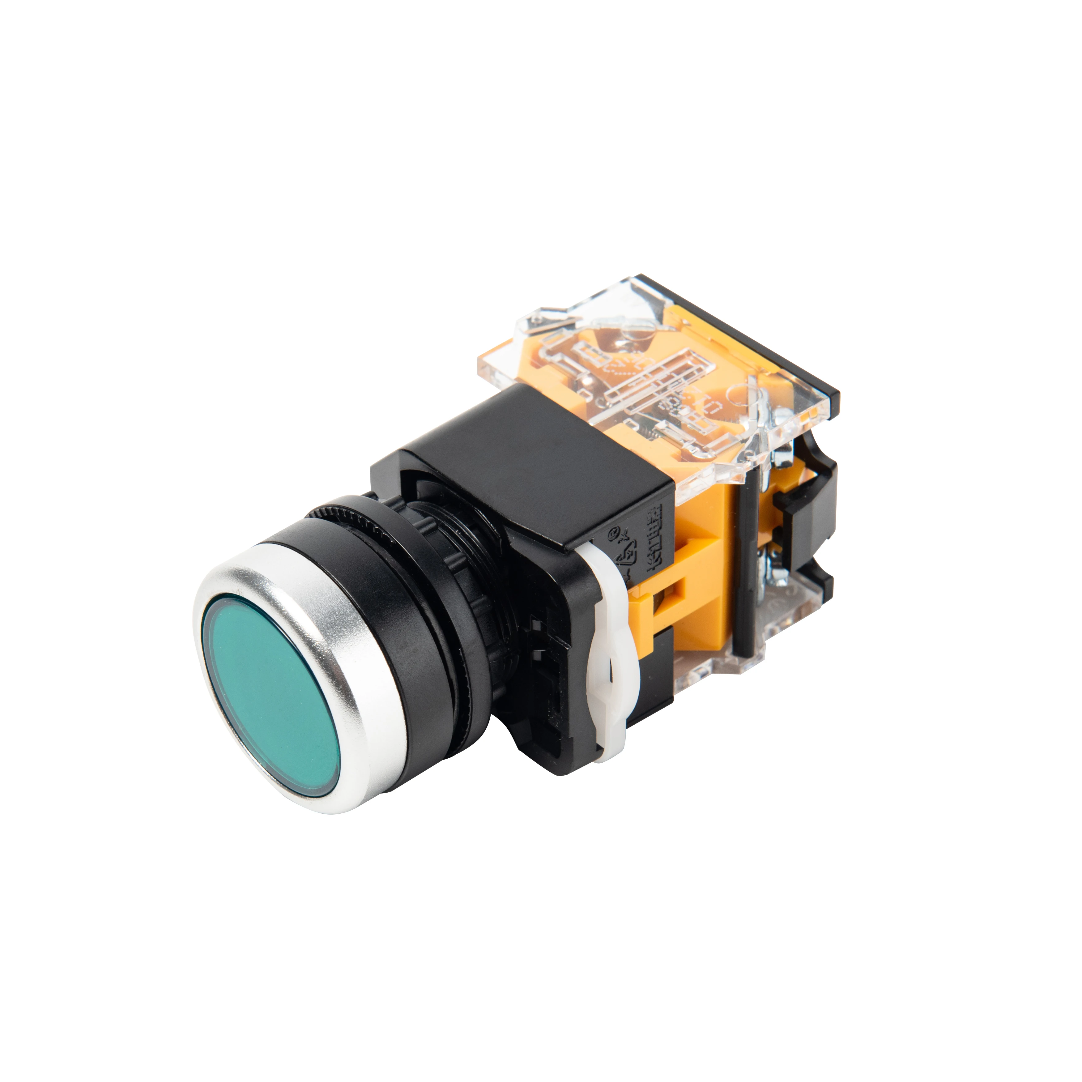 AC/DC 12v dia 22mm plastic waterproof momentary  push button switch