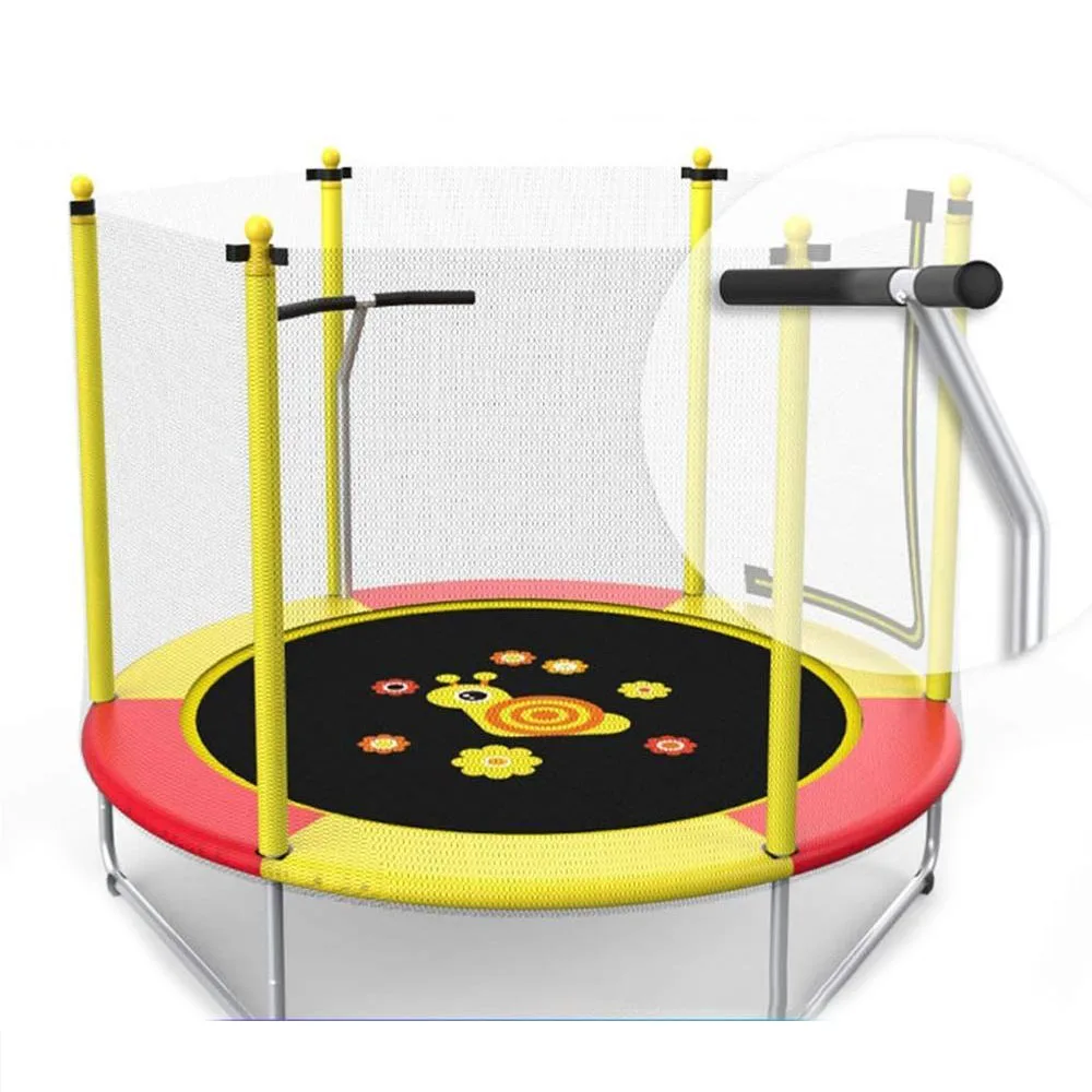 5 футов 60 дюймов коммерческий гимнастический тренировочный банджи-бег детский батут с ковриком для продажи с ручкой