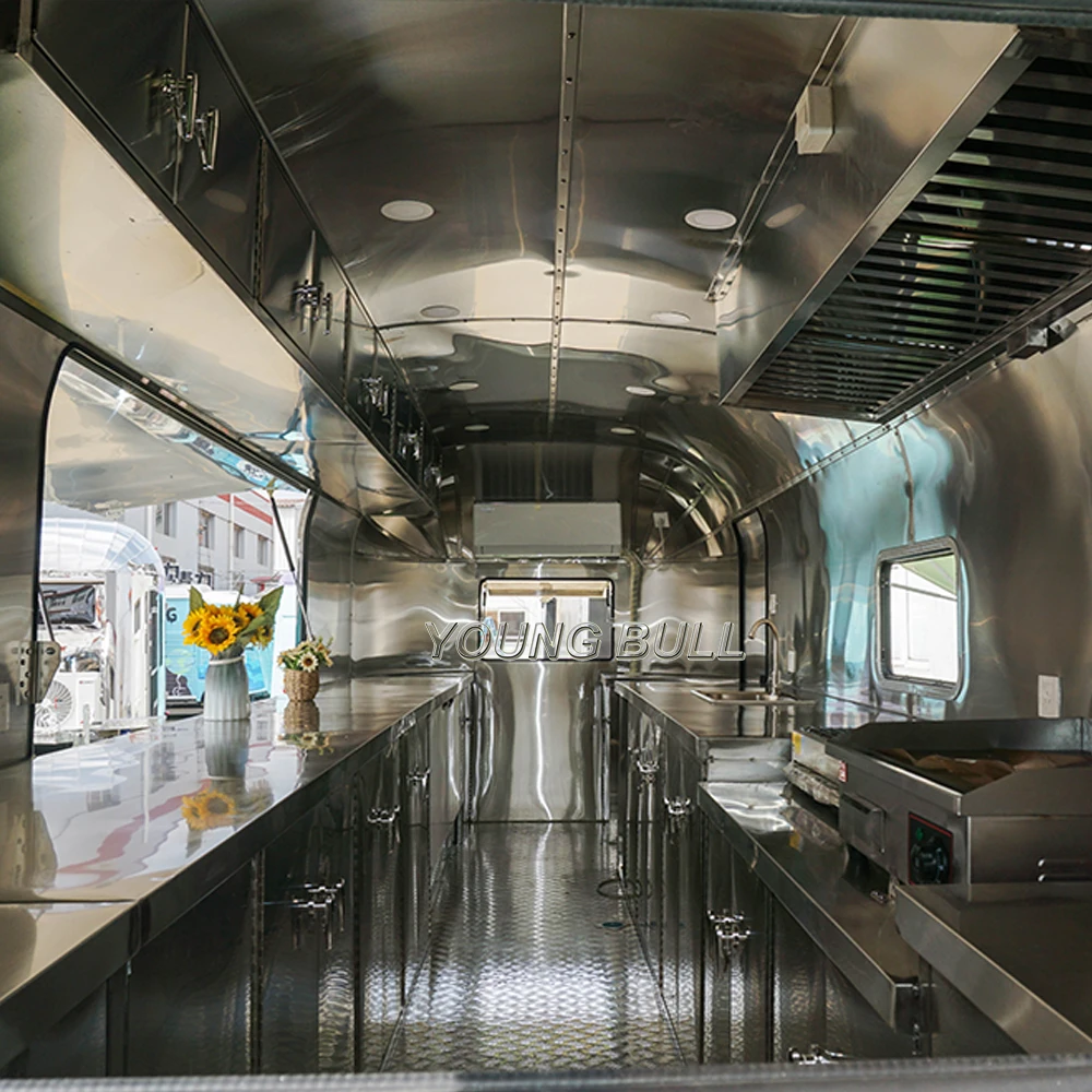Factory price Mobile catering fast food trailer