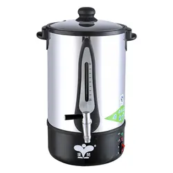 11-30L stainless steel electrical hot water boiler catering water urn/hot sale commercial electric coffee urn kettle tea barrel
