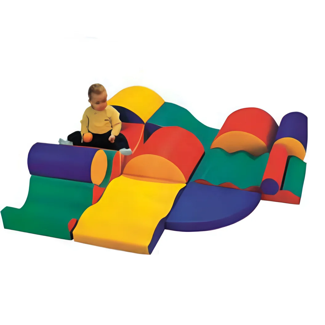 High Quality Amusement Park Kindergarten Kids Soft Play Customized Foam Block Toys Indoor Soft Play Equipment