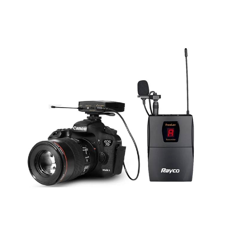 Новая CCTV видео отворот видеокамера с микрофоном беспроводная DSLR камера mic