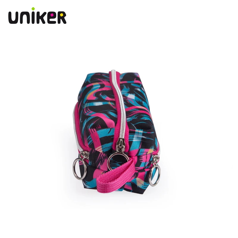 UNIKER Kids Mini Pencil Bag With Zipper for Primary School