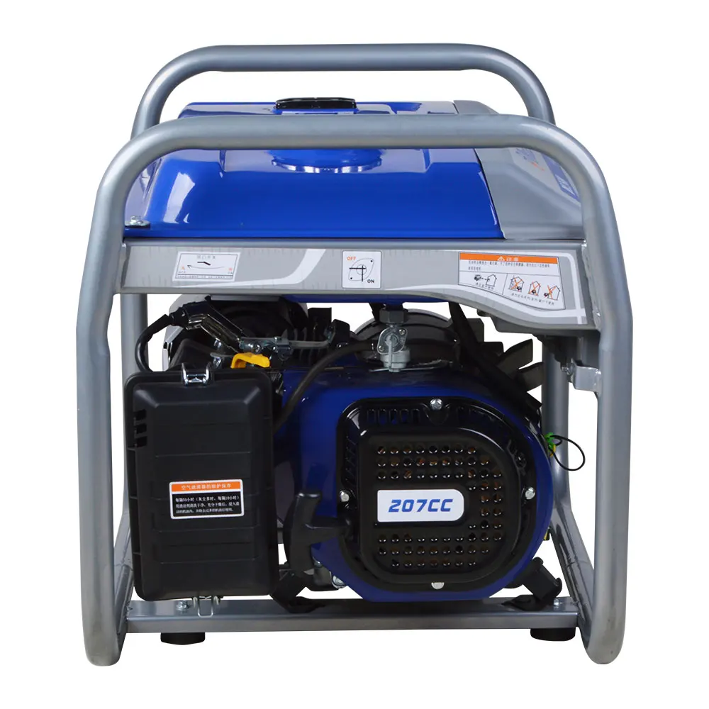 Factory Price 152F/154F Gas Generator Small Portable High Efficient 2KW Power Gasoline Generator