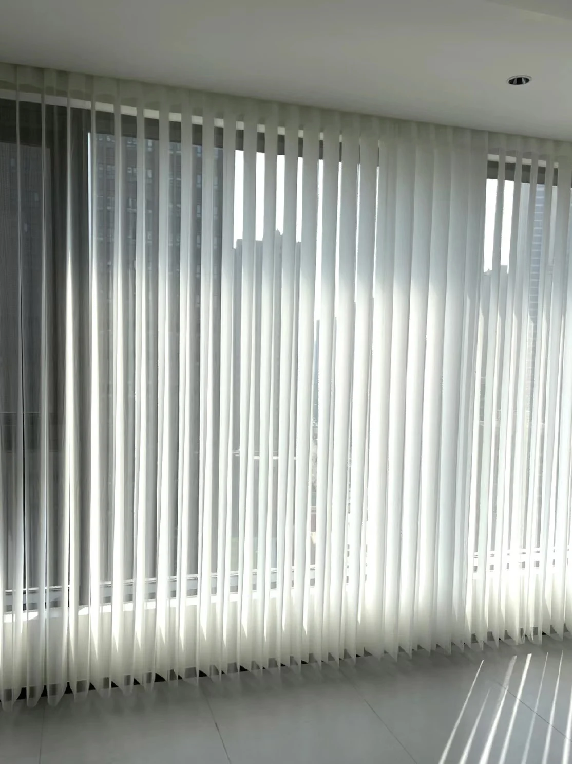 Customized Size Window Shades Hanas Dreams Blinds Automatic Smart Electric Motorized  Vertical Blind Shade