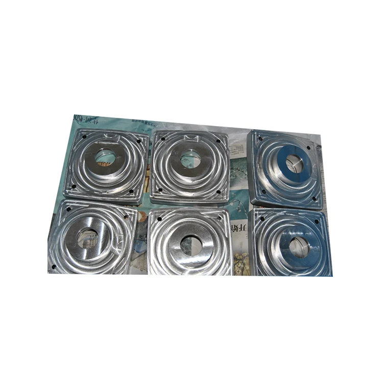 Изготовленные На Заказ алюминиевые пластины CNC Прецизионные подвергая механической обработке части