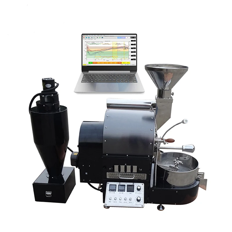 Yoshan 1 Lb 1kg Small Electric Bean Temperature Control Buy 3kg Coffee Roaster Machine For Commercial Use