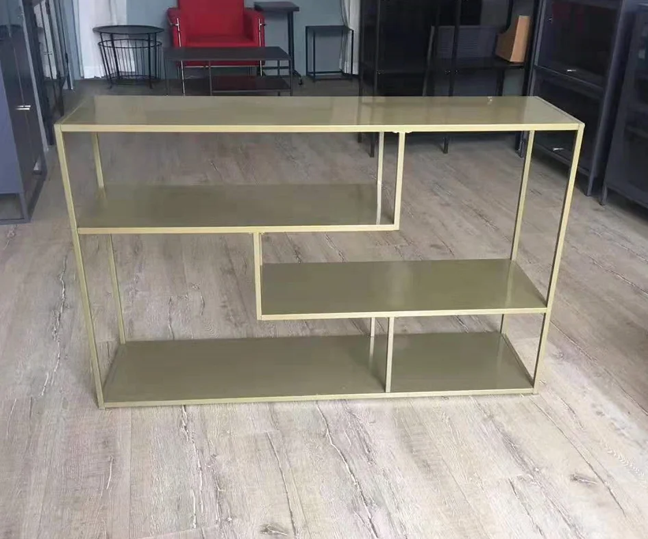 
factory modern black large bookcases wrought iron bookshelf on sale 