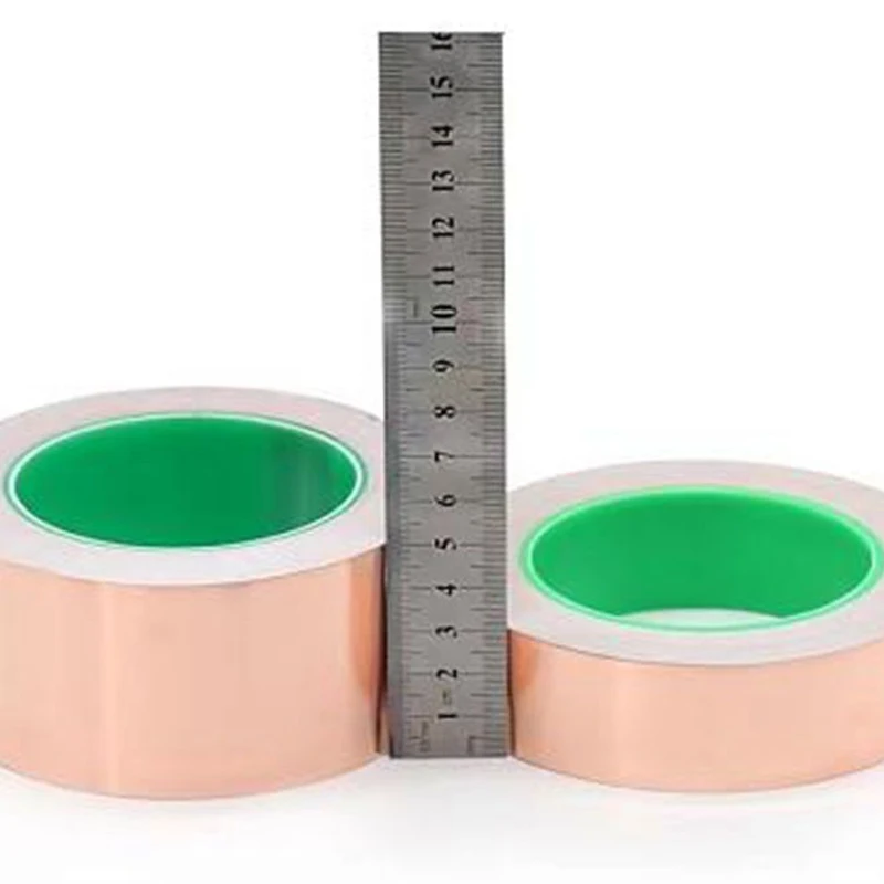 High Temperature Heat Resistant EMI Shielding with Conductive Adhesive Copper Foil Tape