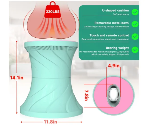 V-shaped steam seat set,Yoni set with comfort pad for cleaning, tightening, postpartum recovery