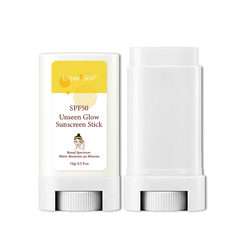 korean Sunscreen Stick SPF 50 Excellent Isolation UVA UVB Waterproof Protection Glow Effect Soft Focus Clear Delicate Skin