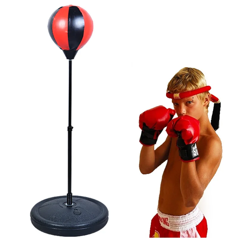 
Factory Price Freestanding MMA Training Punching Ball Boxing Speed Bag Kids Boxing Punching bag 