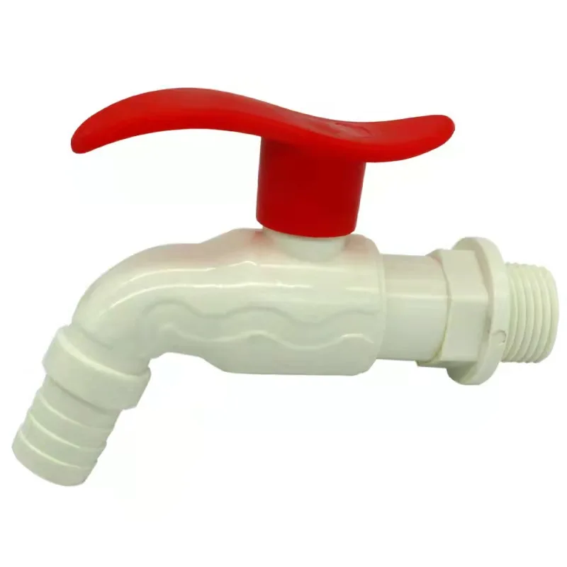 LJ-103 High quality PVC PP plastic kitchen bathroom tap water faucet with low price