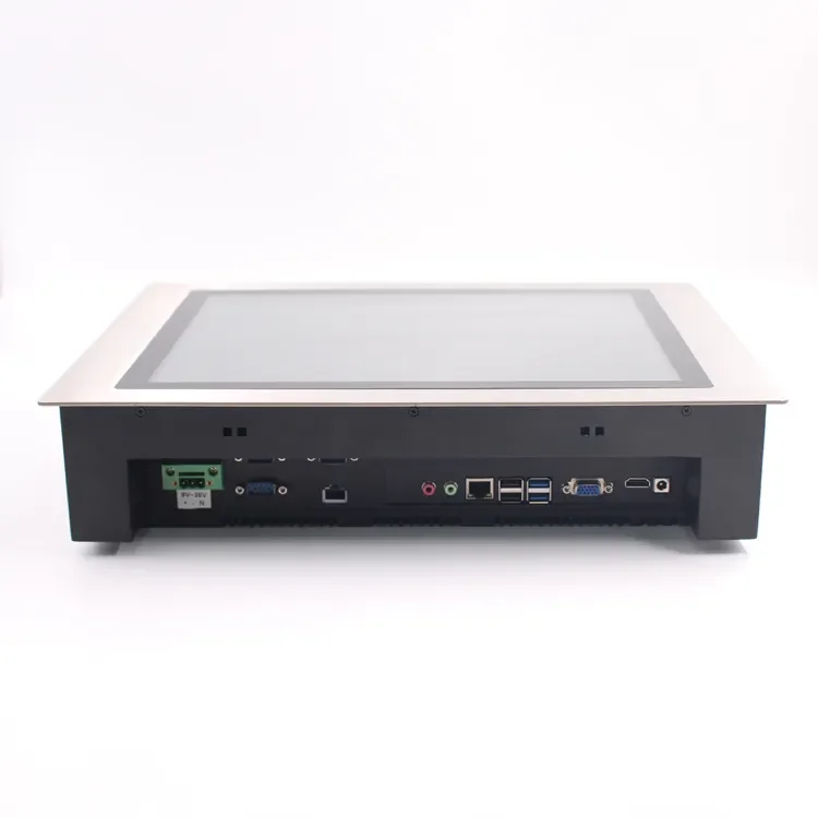 Embdded IP65 10.1 11.6 12 15 19 21.5Inch Capacitive TouchScreen Computer marine Industrial LINUX android All In One Panel PC
