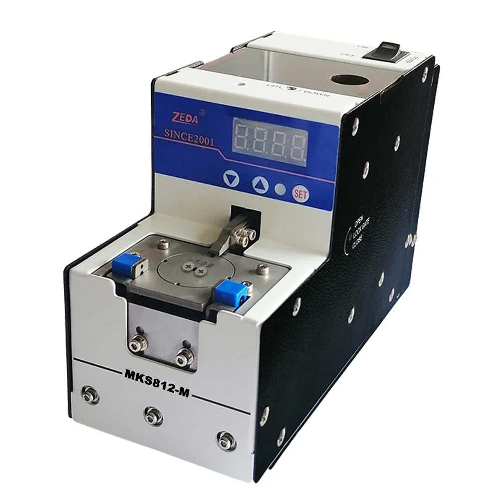 ZEDA MKS812M suitable mini screws M0.8-M2.0 container 75ml vibration  feeding way automatic screw feeder dispenser machine