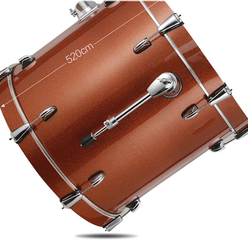 Professional Entry-Level Mini Acoustic Drum Set with Sheepskin Drum Heads for Kids