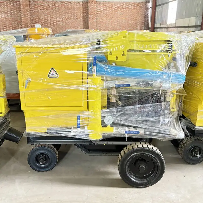 SPZ-5 Dry Concrete Gunite Shooting Shotcrete Machine for Tunnel Swimming Pool