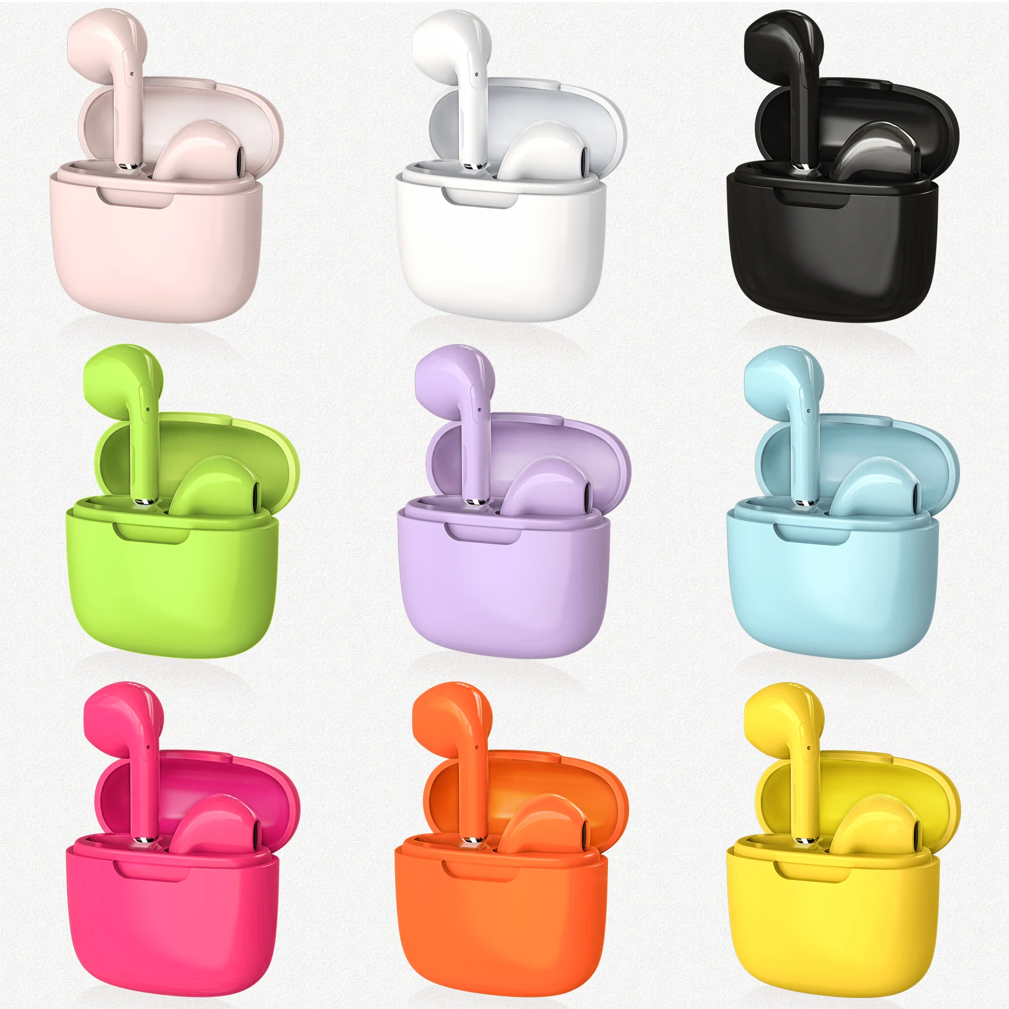 OEM Custom Earbuds With Logo Hot Sale BT 5.2 Wireless Tws Earbuds On Ear Headphones