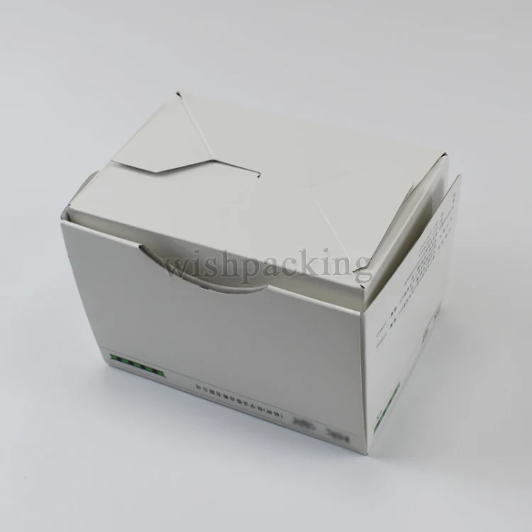 Custom deluxe edition pharmaceutical packaging paper box auto-lock for medical device box