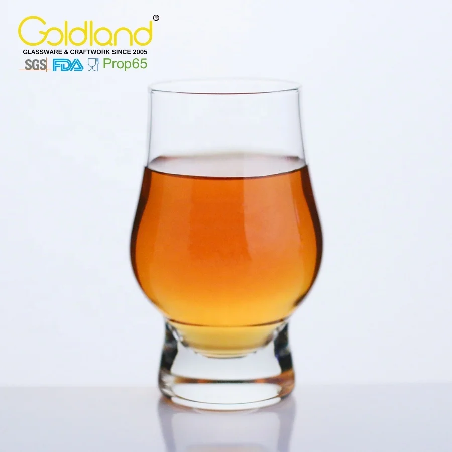 Handmade Crystal Shot Glass Custom Classic Tasting Whiskey Glasses Narrow Mouth Glencairn Whiskey Glasses