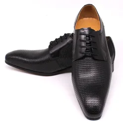 Custom Comfortable Business Office crocadile leather casual shoes turkey for men