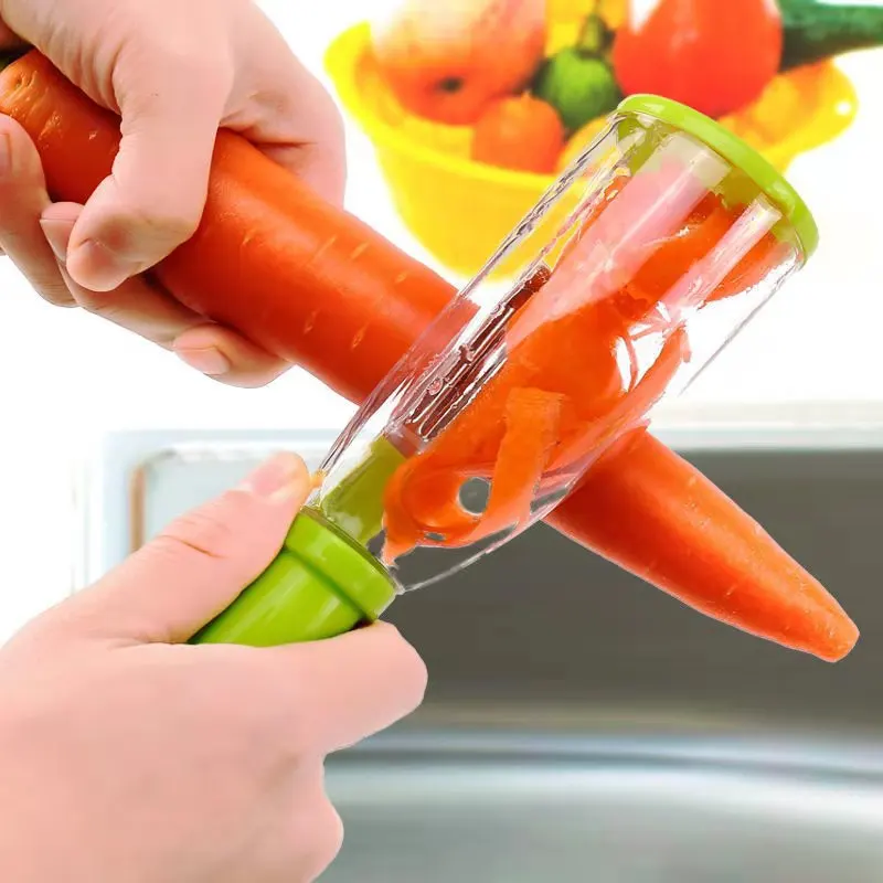 Fruit and Vegetable Flower Roller Kitchen Gadgets Creative Household Goods Vegetable Peeler