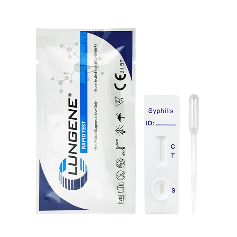 Высокая точность обнаружения болезни, быстрое тестирование сифилиса TP WB/сыворотка/плазменный тест на сифилис антител