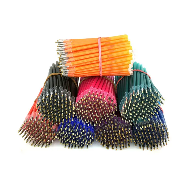Good quality  0.5mm 0.7mm friction erasable gel ink pen refill