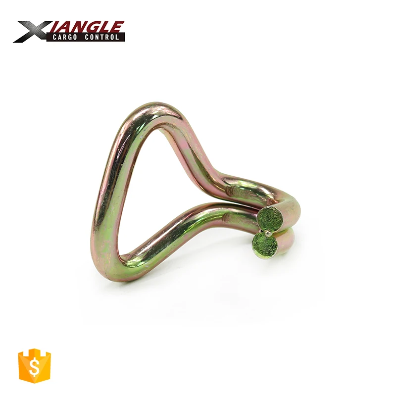 Good quality 1.5 inch 2000kgs metal cam buckle straps hooks 2000kgs j hook supplier