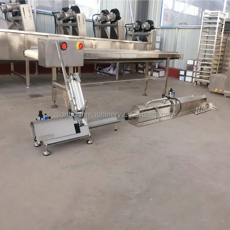  Synthetic meat steak mutton beef pork roll frozen block forming machine filling press and packing clipper