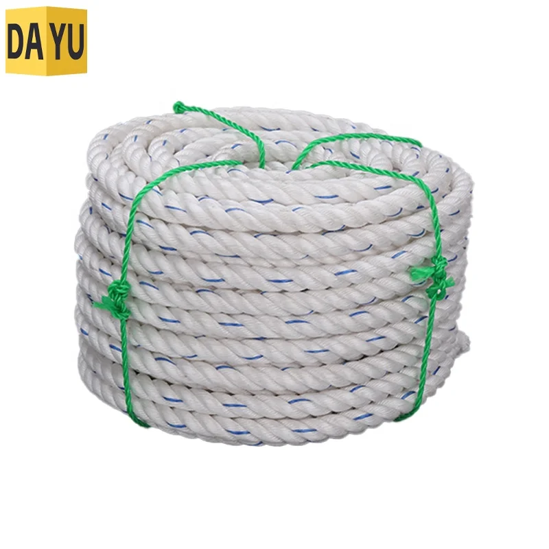 Waterproof and anti slip pp twist rope for  Marine anchoring