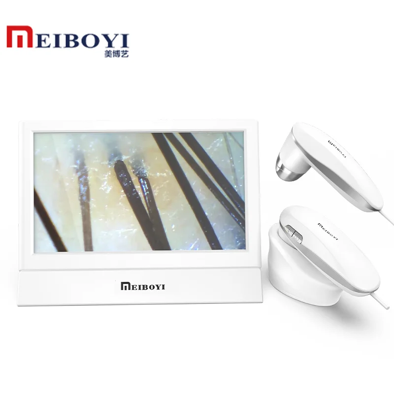 Meiboyi портативный 10 1 дюймов HD двойной датчик волосяного фолликула