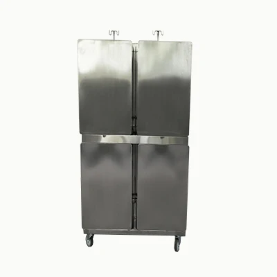 Medical Grade SUS304 Stainless Steel Veterinary Equipment Animal Metal Cage for Dog Cat Small Vet Animal Clinic