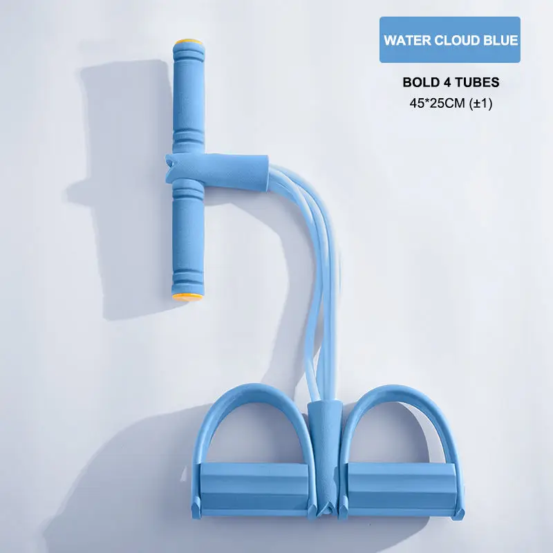 Wholesale Hot Selling Spring Fitness Equipment High Quality Body Building 4 Tubes Foot Pedal