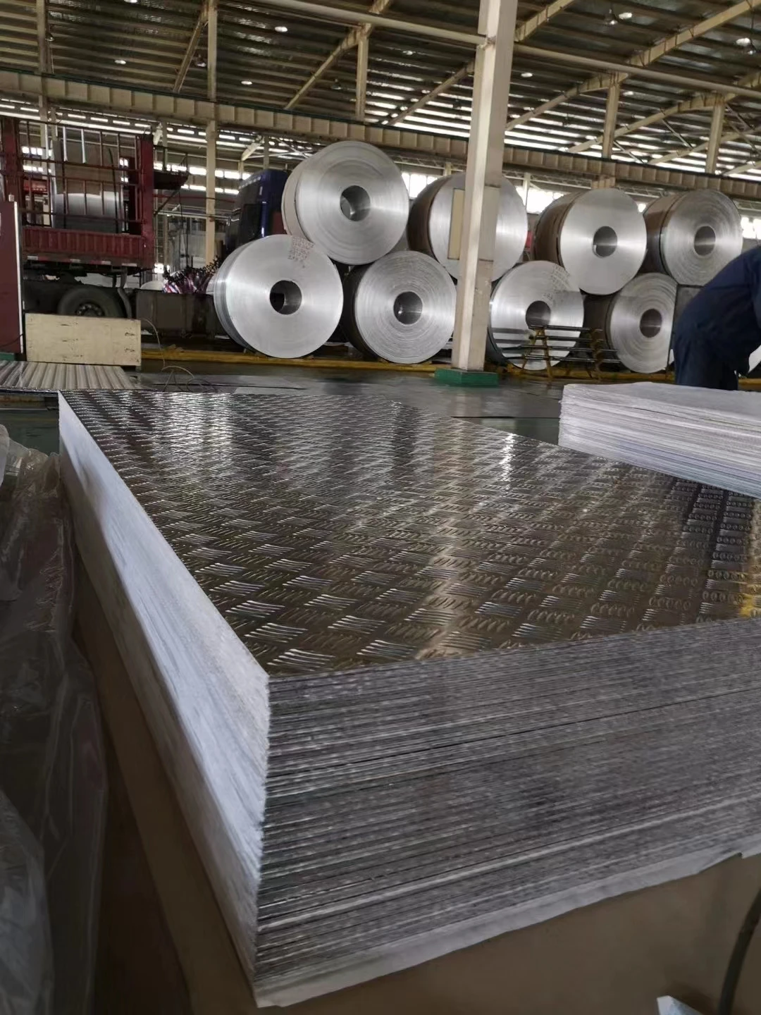 Good Quality Diamond Bright Aluminum Sheet Plate For Wheelchair Ramp