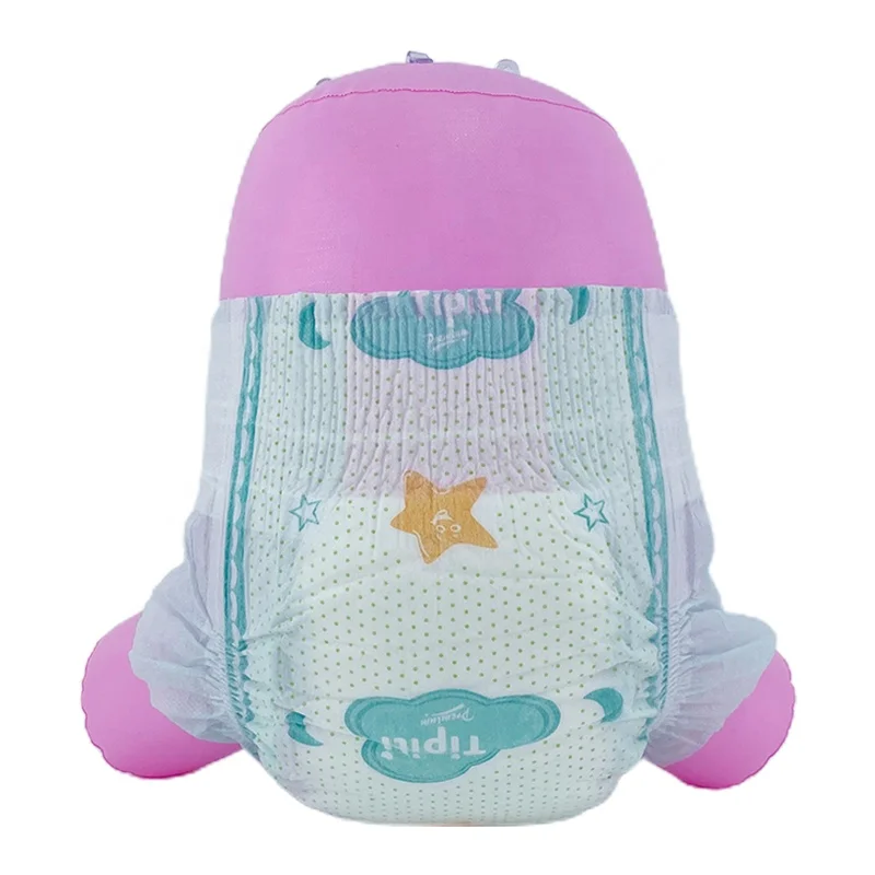 Custom Best Selling Breathable Disposable Manufacturer Ultra Absorbent Super Dry Baby Diapers