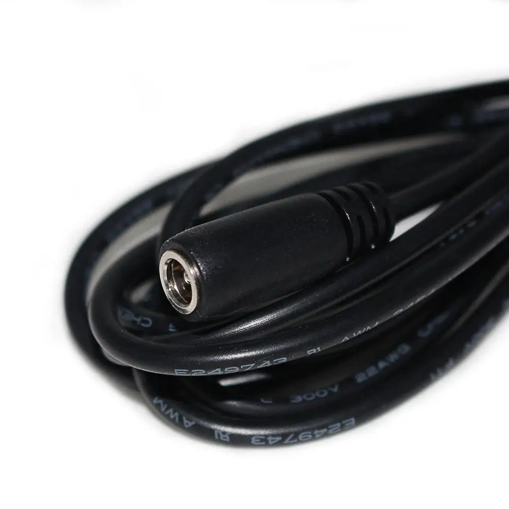 Custom DC 5.5*2.1 5.5*2.5MM Jack to open power extension cable