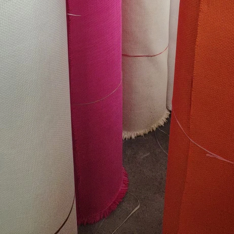 household handwoven bag sewing cloth paper straw table mat sewing placemat curtain bag woven weaving textile fabrics for hat