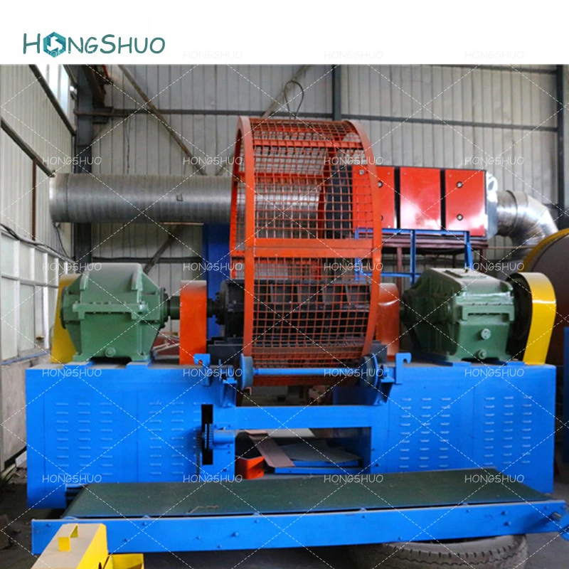 Scrap Tire Shredder Machine/ Tire Shredding Equipement High Output