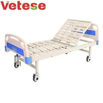 Bestseller 1 Function One Crank Manual Cheap Hospital equipment Nursing Bed