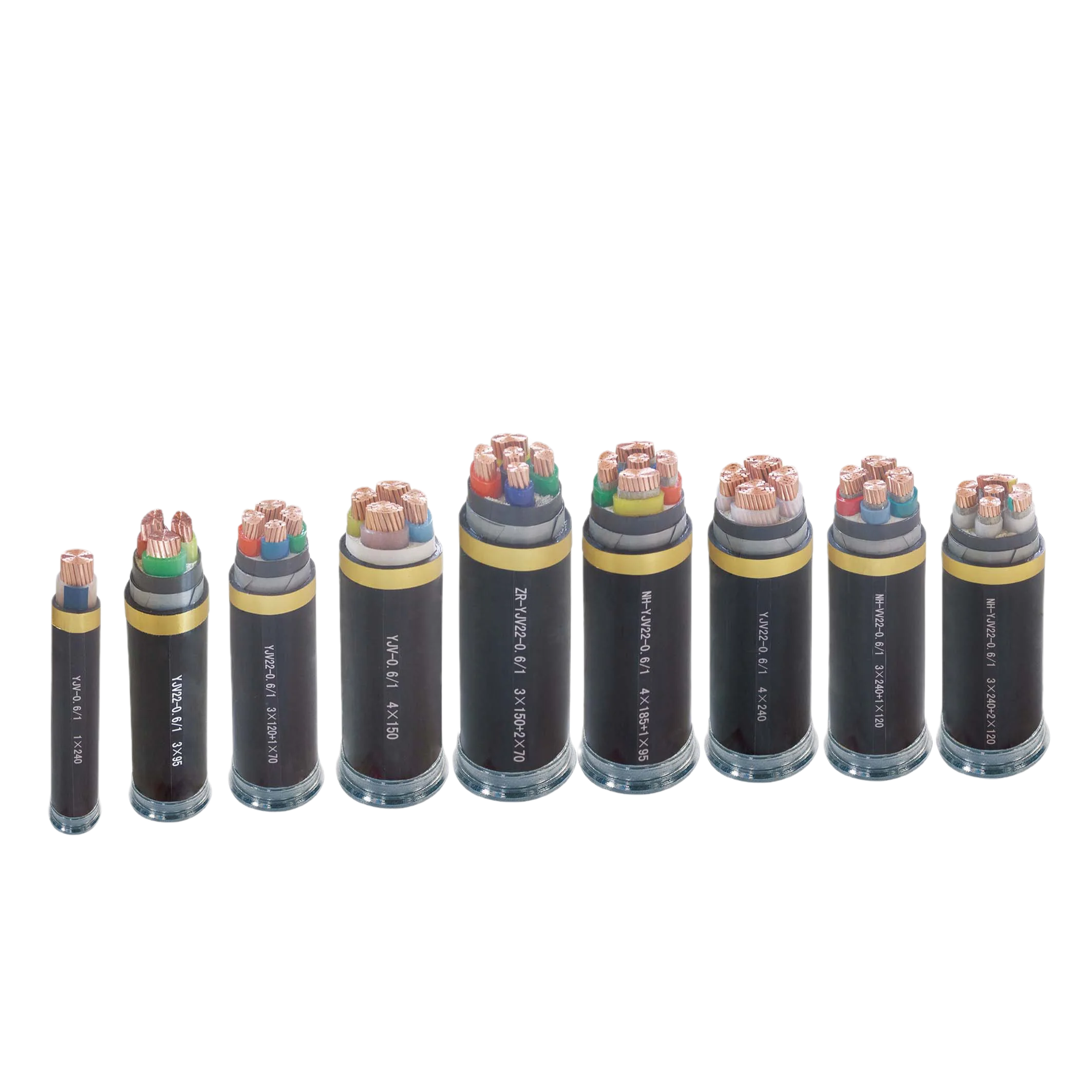  Оптовая продажа с фабрики сварочные кабели 120Mm2 H01n2-D 35Mm2 1/0 Vv Электрический