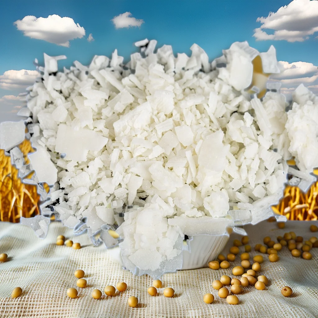 Hot Selling Natural Modified Tea Light Scented Soy Wax Bulk Candle Eco-Friendly DIY Flake Shape for Candle Making